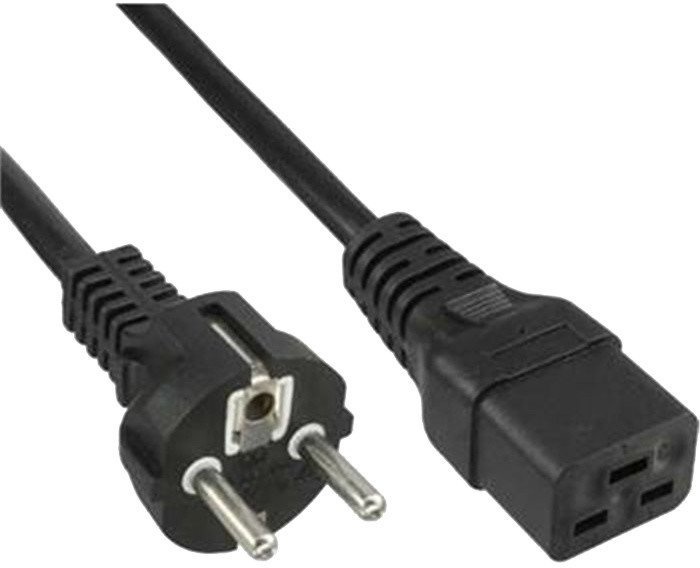 PremiumCord Kabel síťový k počítači 230V 16A 1,5m IEC 320 C19 konektor - obrázek produktu