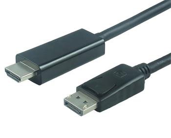 PremiumCord DisplayPort na HDMI kabel 2m M/ M - obrázek produktu