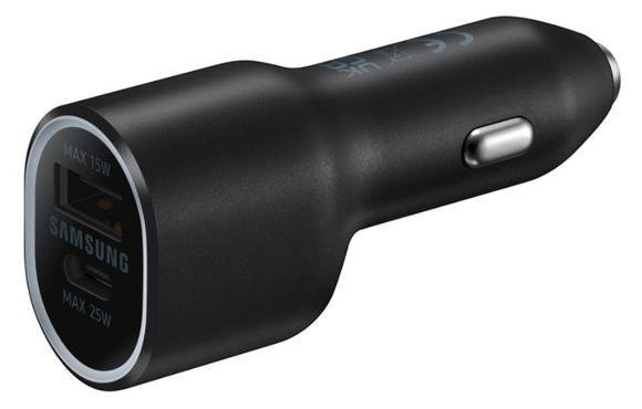 Samsung Duální autonabíječka 40W (USB,USB-C) Black - obrázek produktu