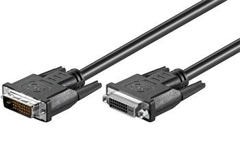 PremiumCord DVI-D prodluž. kabel, dual-link (24+1),MF, 2m - obrázek produktu