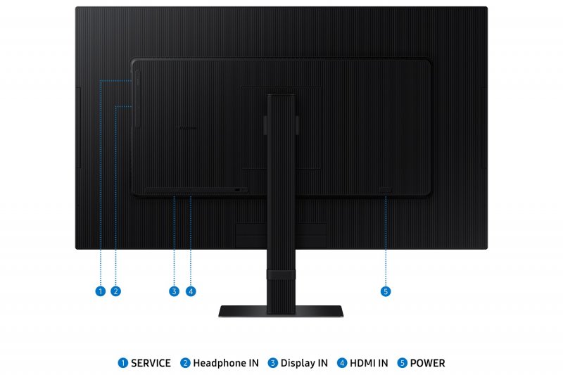 Samsung ViewFinity S7/ LS27D700EAUXEN/ 27"/ IPS/ 4K UHD/ 60Hz/ 5ms/ Black/ 2R - obrázek č. 8