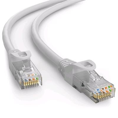 Kabel C-TECH patchcord Cat6e, UTP, šedý, 15m - obrázek produktu