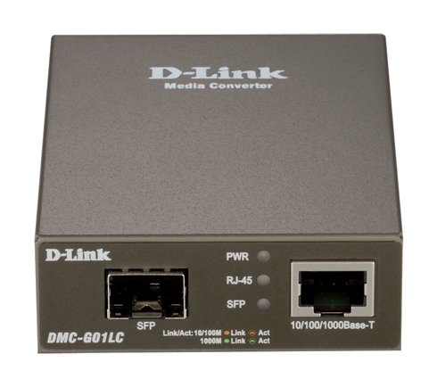 D-Link DMC-G01LC 10/ 100/ 1000 to SFP Media Converter - obrázek č. 1