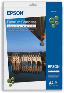 EPSON A4, Premium Semigloss Photo Paper (20listů) - obrázek produktu