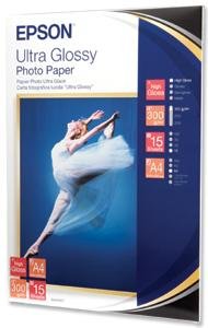 EPSON Ultra Glossy Photo Paper A4,300g (15listů) - obrázek produktu