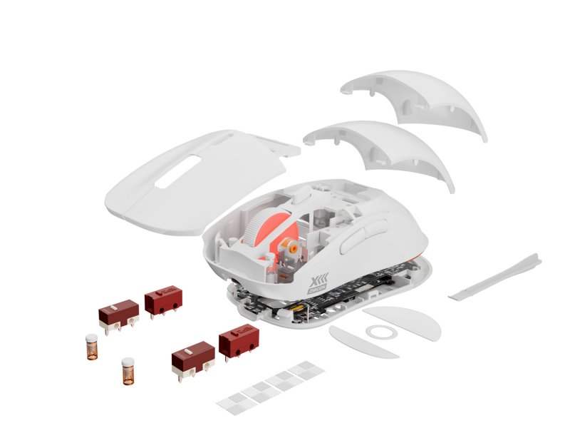 Genesis herní bezdrátová myš ZIRCON XIII. bílá/ Herní/ Optická/ 26 000 DPI/ Bezdrátová USB + Bluetooth/ B - obrázek č. 5