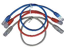 Patch kabel 1m červený CAT5E - obrázek produktu