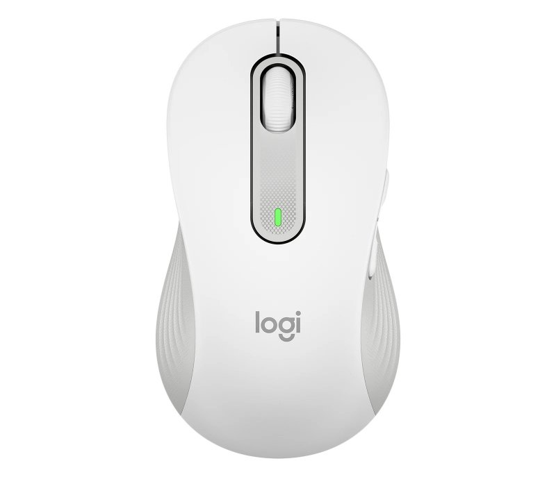 Logitech M650L/ Kancelářská/ Laserová/ Pro leváky/ Bezdrátová USB + Bluetooth/ Bílá - obrázek produktu