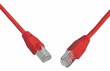 SOLARIX patch kabel CAT5E SFTP PVC 5m červený - obrázek produktu