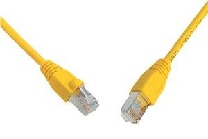 SOLARIX patch kabel CAT6 SFTP PVC 5m žlutý - obrázek produktu