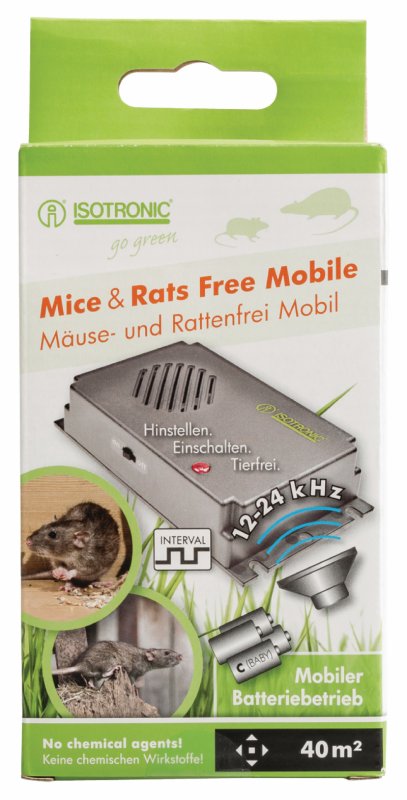 Odpuzovač Myší a Krys 12 - 24 kHz 70624 - obrázek č. 4