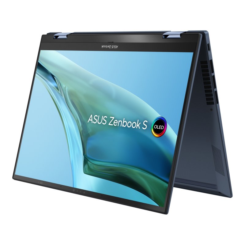 ASUS Zenbook S 13 Flip OLED/ UP5302ZA/ i5-1240P/ 13,3"/ 2880x1800/ T/ 16GB/ 512GB SSD/ Iris Xe/ W11H/ Blue/ 2R - obrázek č. 3
