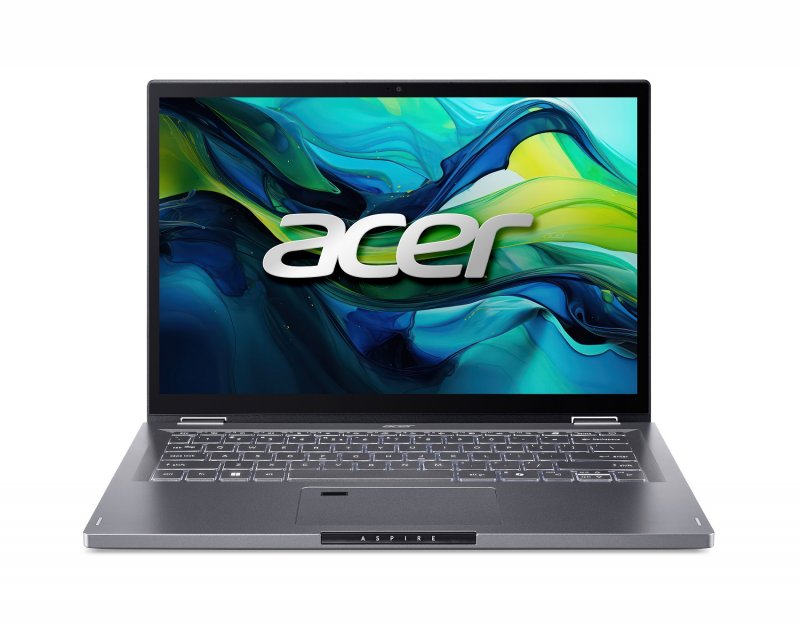 Acer Aspire Spin 14/ ASP14-51MTN-76GZ/ 7-150U/ 14"/ WUXGA/ T/ 32GB/ 1TB SSD/ Iris Xe/ W11H/ Gray/ 2R - obrázek produktu
