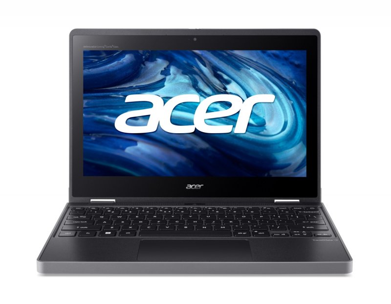 Acer Travel Mate/ Spin B3/ N100/ 11,6"/ FHD/ T/ 8GB/ 256GB SSD/ UHD/ W11P EDU/ Black/ 2R - obrázek produktu