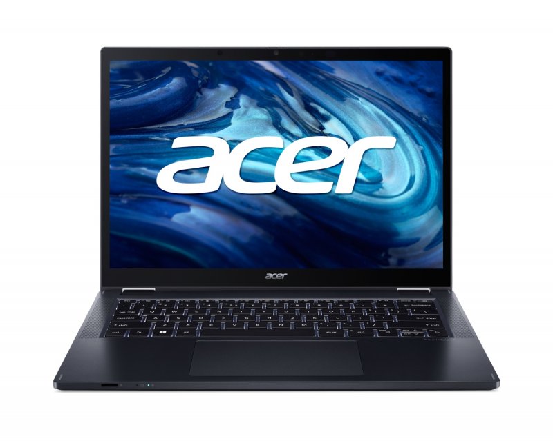 Acer TravelMate P4/ Spin TMP414RN-41/ R5PRO-6650U/ 14"/ WUXGA/ T/ 16GB/ 512GB SSD/ AMD int/ W10P+W11P/ Blue/ 2R - obrázek produktu