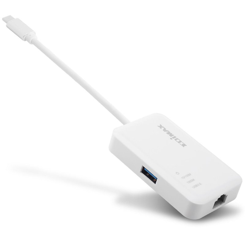 USB-C na 3portový USB 3.0 Gigabit Ethernet Hub EU-4308 - obrázek č. 3