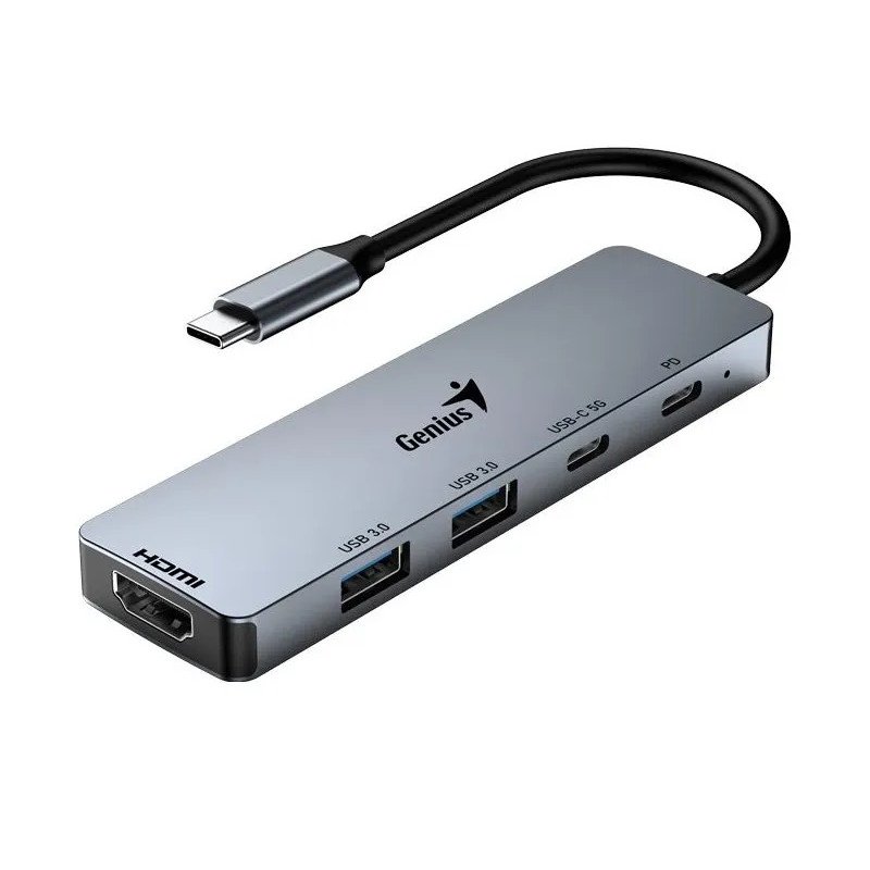 GENIUS USB-C hub UH-500 - obrázek produktu
