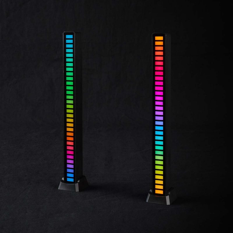 Herní LED světlo ovládané zvukem - napájení z lipol baterie - obrázek č. 12