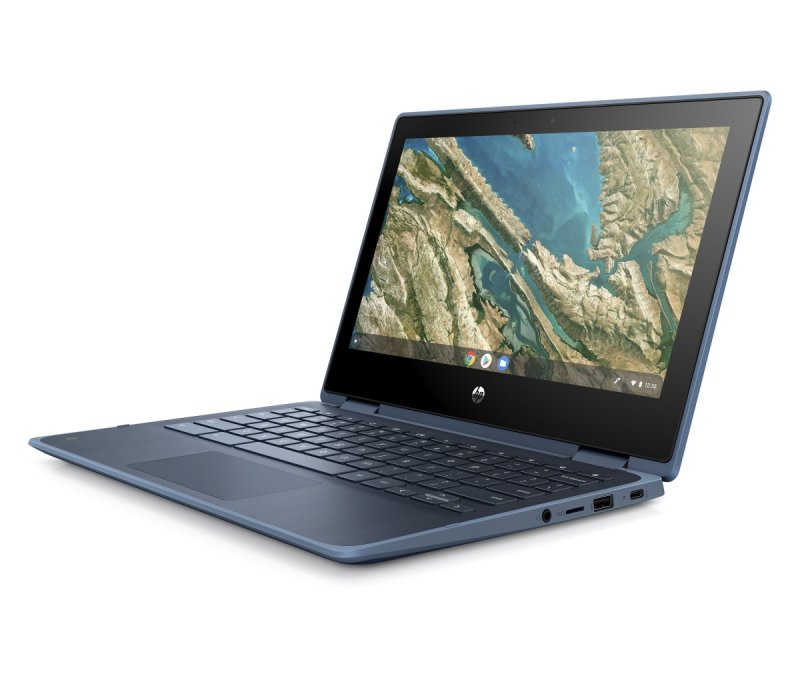 HP Chromebook/ x360 11 G3 EE/ N4120/ 11,6"/ 1366x768/ T/ 8GB/ 64GB eMMC/ UHD 600/ Chrome/ Blue/ 1R - obrázek č. 2