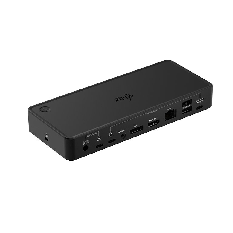 i-tec USB-C/ Thunderbolt KVM Docking station Dual Display, Power Delivery 65/ 100W - obrázek č. 2