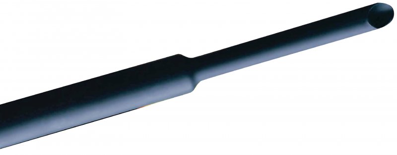 Smršťovací bužírka černá 1.6-0.5mm - obrázek produktu