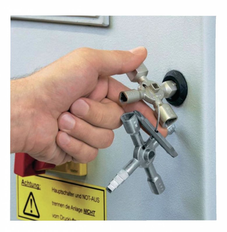 TwinKey® Klíč ovládací skříně Pro všechny standardní skříně a uzavírací systémy KP-001101 - obrázek č. 2