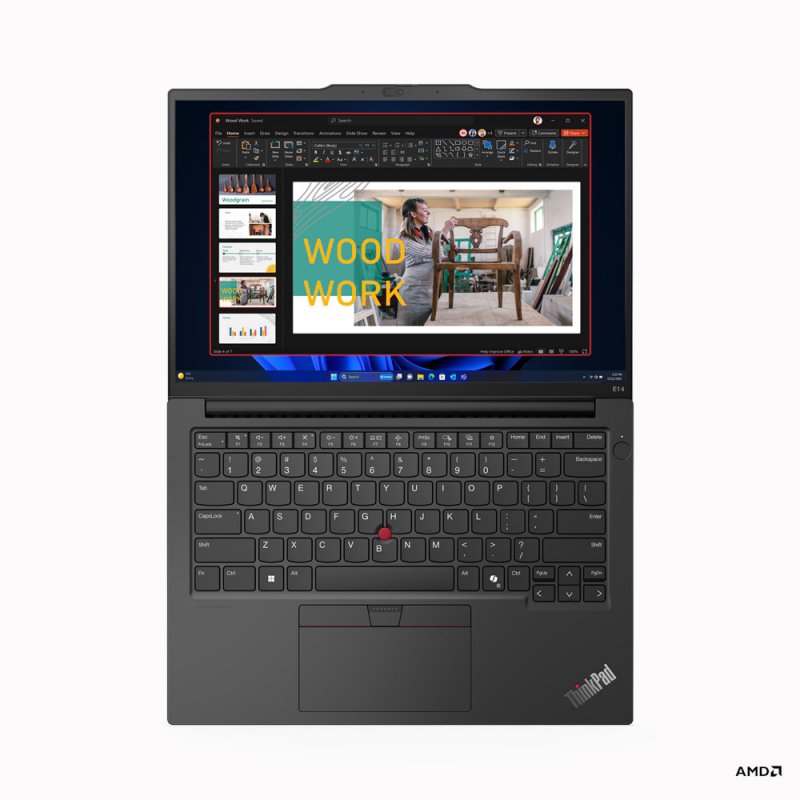 Lenovo ThinkPad E/ E14 Gen6/ R7-7735HS/ 14"/ WUXGA/ 16GB/ 1TB SSD/ AMD int/ W11P/ Black/ 3R - obrázek č. 5