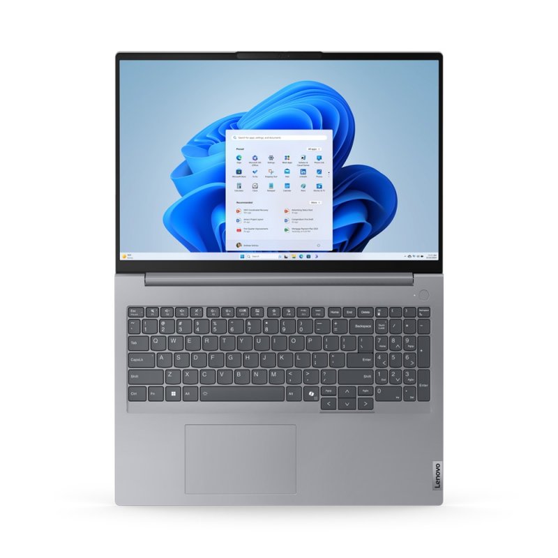 Lenovo ThinkBook 16/ G7 ARP/ R5-7535HS/ 16"/ WUXGA/ 16GB/ 512GB SSD/ AMD int/ W11H/ Gray/ 3R - obrázek č. 7