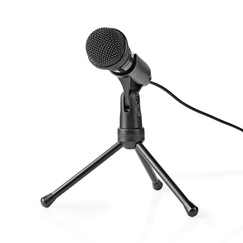 Mikrofon | Pro použití: Notebook / Smartphone / Stolní / Tablet  MICTJ100BK - obrázek produktu