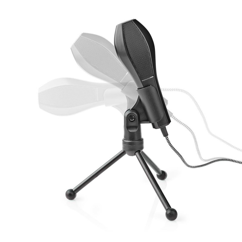 Mikrofon | Pro použití: Notebook / Stolní  MICTU100BK - obrázek č. 4
