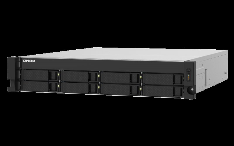 QNAP TS-832PXU-4G (1,7GHz /  4GB RAM /  8x SATA /  2x 2,5GbE /  2x 10GbE SFP+ /  1x PCIe /  4x USB 3.2) - obrázek produktu
