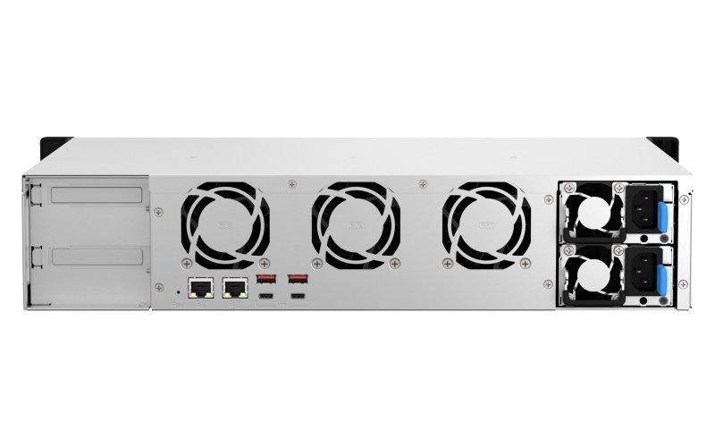 QNAP TS-873AeU-RP-4G (Ryzen 2,2GHz, 4GB RAM, 8xSATA, 2x2,5GbE, 1xPCIe, 2xM.2, 2xzdroj, malá hloubka) - obrázek č. 5