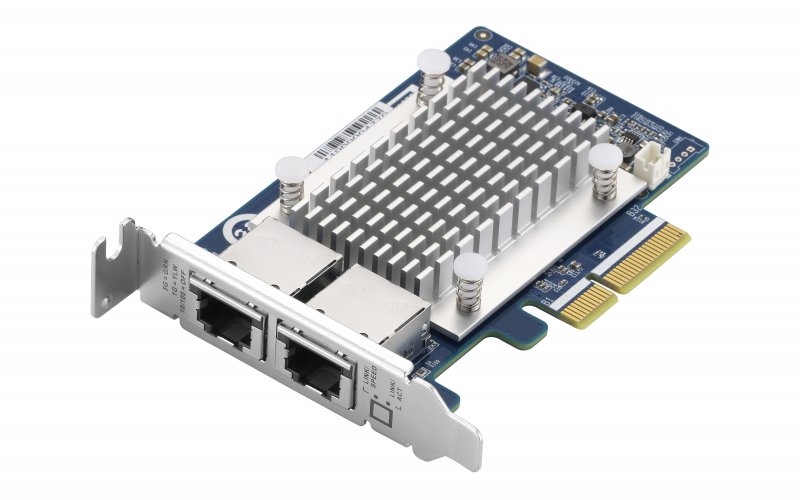 QNAP QXG-5G2T-111C - 5GbE (2 porty) PCIe karta pro PC i NAS - obrázek produktu
