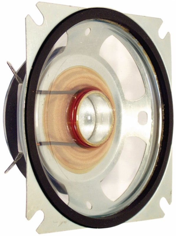 SL87 WPM 4 Ohm vodotěsný 8 cm (3,3") širokopásmový reproduktor s průhledným plastovým kuželem a pryžovým těsnícím kroužkem VS-SL - obrázek produktu