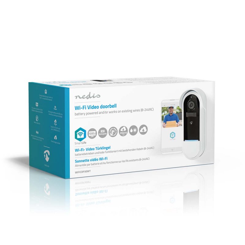 SmartLife Dveřní Video Telefon  WIFICDP30WT - obrázek č. 4