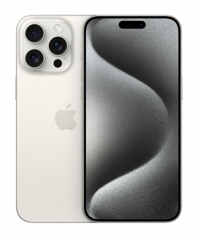 Apple iPhone 15 Pro Max/ 1TB/ White Titan - obrázek produktu