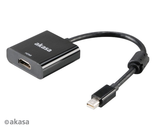 AKASA - adaptér miniDP na HDMI aktivní - 20 cm - obrázek produktu