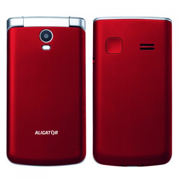 ALIGATOR V710 Senior červeno-stříbrný+st.nab. - obrázek produktu