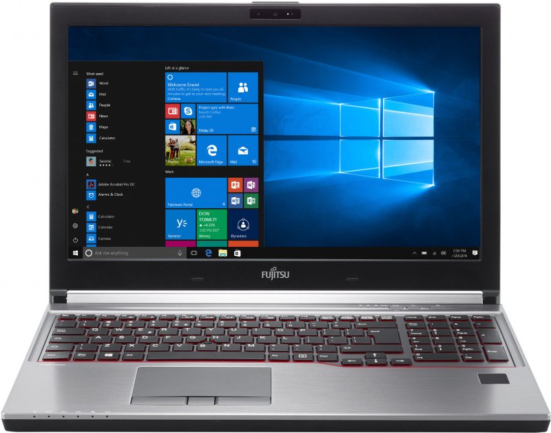 Notebook FUJITSU CELSIUS H770 15,6" / Intel Xeon E3-1505M V6 / 512GB+1TB / 32GB / NVIDIA Quadro M2200 /W10H (repasovaný) - obrázek č. 2