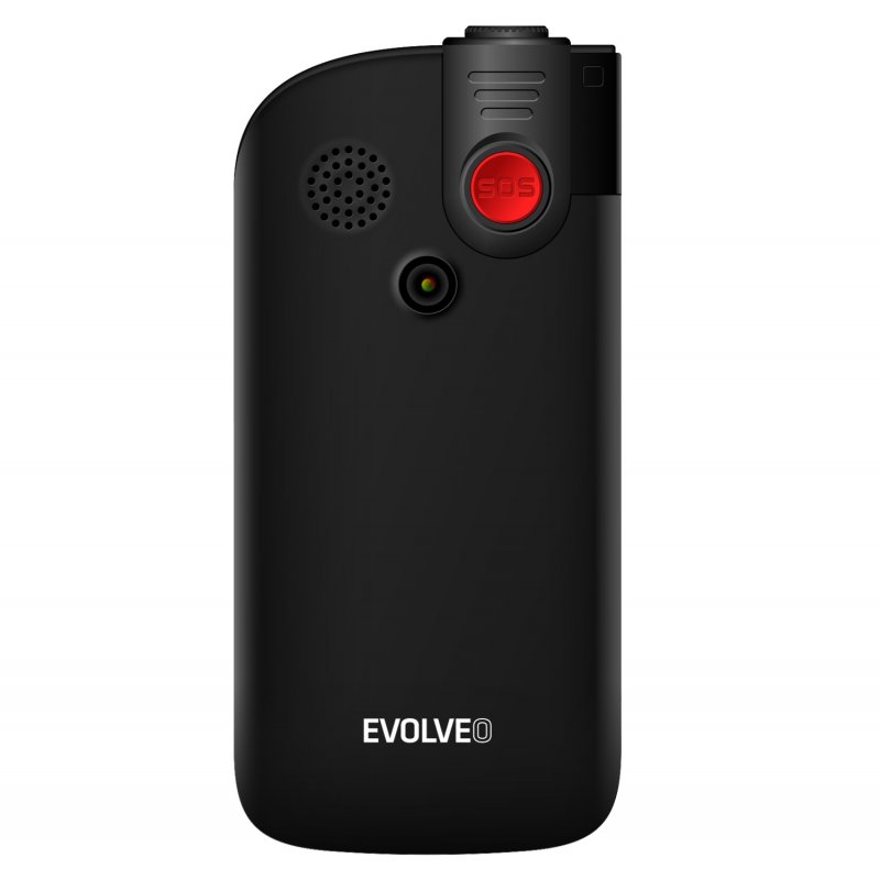 EVOLVEO EasyPhone FL, mobilní telefon pro seniory s nabíjecím stojánkem, černá - obrázek č. 3