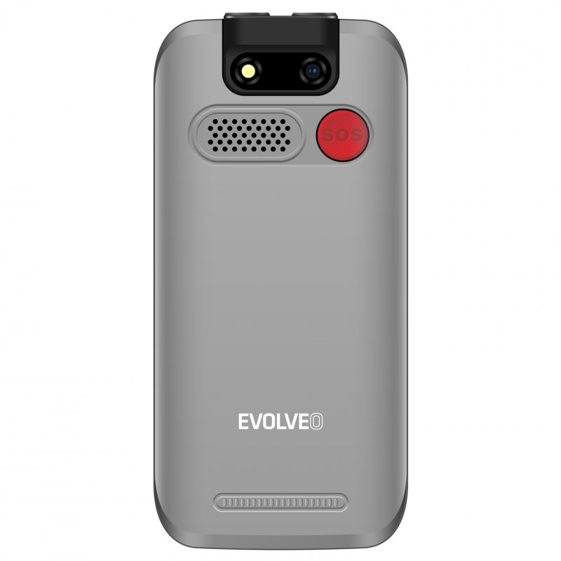 EVOLVEO EasyPhone ET, mobilní telefon pro seniory s nabíjecím stojánkem, stříbrná - obrázek č. 5