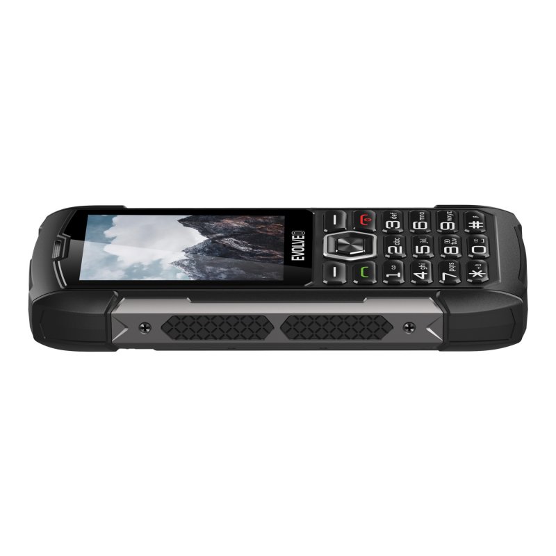EVOLVEO StrongPhone H1, vodotěsný odolný Dual SIM telefon, černá-šedá - obrázek č. 7