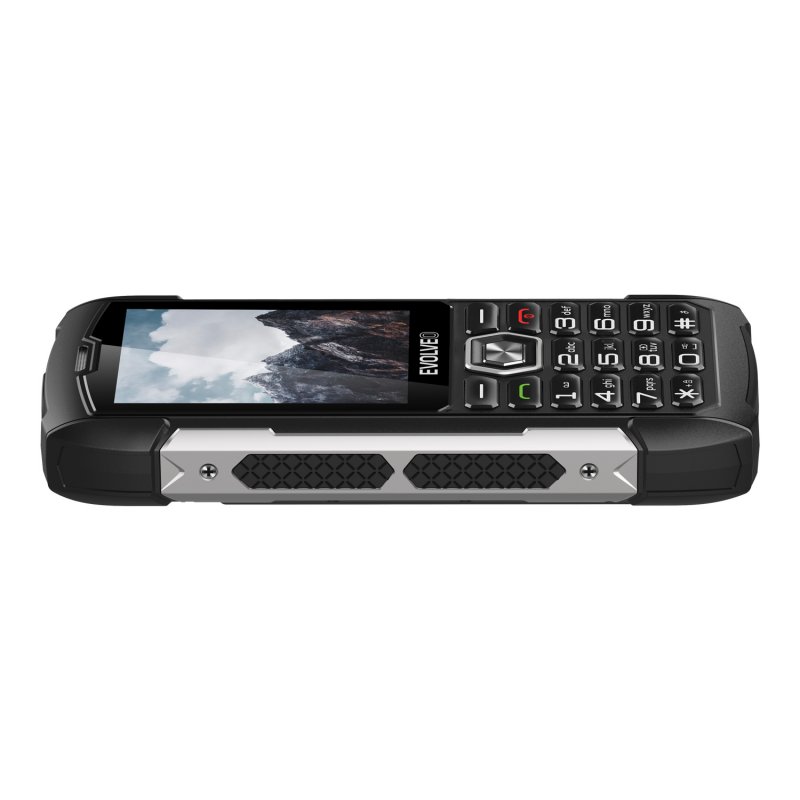 EVOLVEO StrongPhone H1, vodotěsný odolný Dual SIM telefon, černá-stříbrná - obrázek č. 7