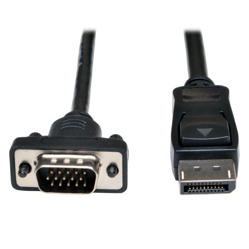 Tripplite Video kabel DisplayPort 1.2 s aretací /  VGA (Samec/ Samec), 1.8m - obrázek produktu