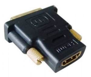 GEMBIRD redukce HDMI-DVI-D F/ M,zlacené kontakty, černá - obrázek produktu