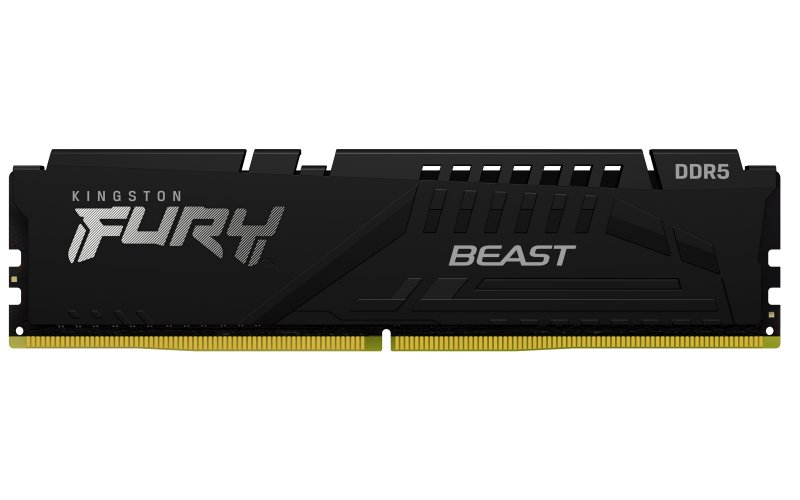 Kingston FURY Beast/ DDR5/ 8GB/ 6000MHz/ CL40/ 1x8GB/ Black - obrázek produktu