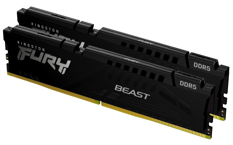Kingston FURY Beast/ DDR5/ 16GB/ 5600MHz/ CL40/ 2x8GB/ Black - obrázek produktu