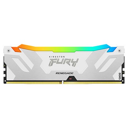 Kingston FURY Renegade/ DDR5/ 16GB/ 7200MHz/ CL38/ 1x16GB/ RGB/ White - obrázek produktu