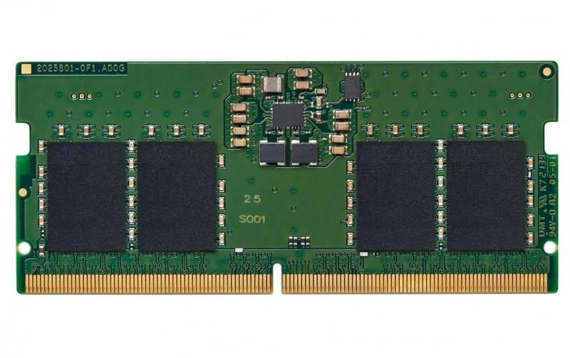 Kingston/ SO-DIMM DDR5/ 8GB/ 4800MHz/ CL40/ 1x8GB - obrázek produktu