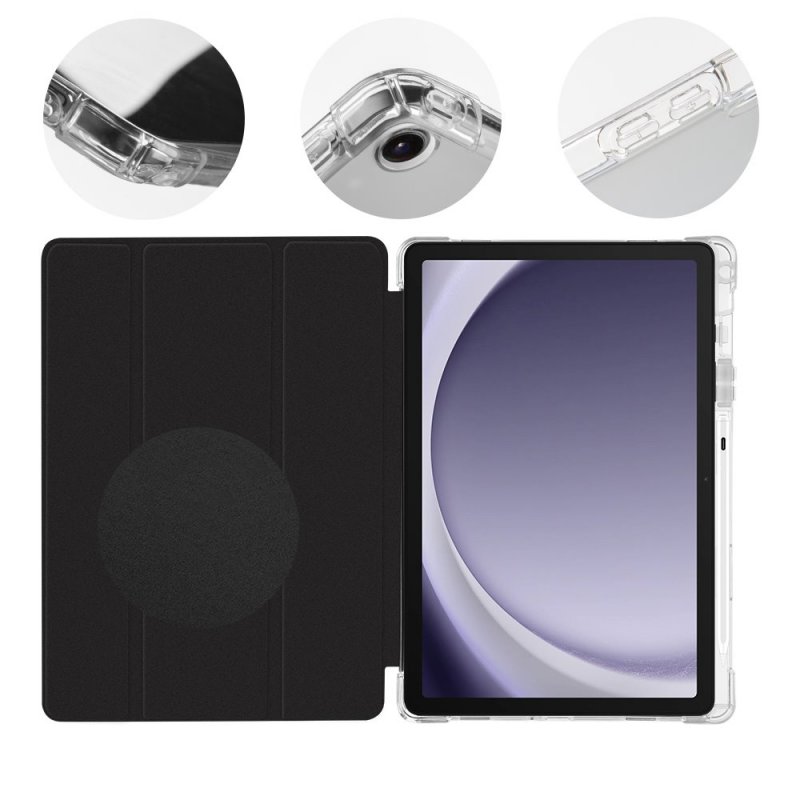 OBAL:ME MistyTab Pouzdro pro Samsung Galaxy Tab A9+ Black - obrázek č. 1
